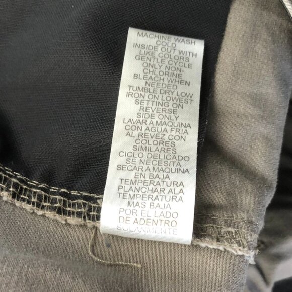 Democracy Womens Pants Size 10 Ab Technology Cargo Skinny Leg Stretch Green - Picture 5 of 10